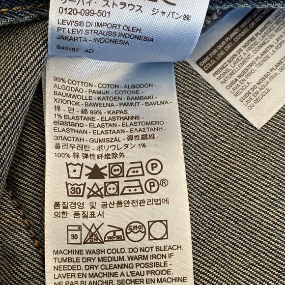 Levi’s Denim Classic Jean Jacket - Picture 14 of 14